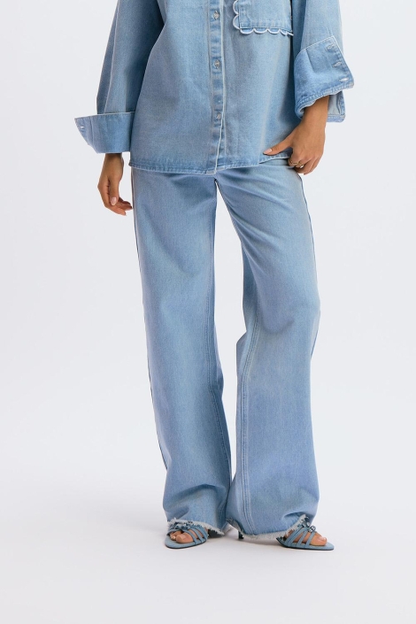 Refined Department r2508170698 hannah denim pants